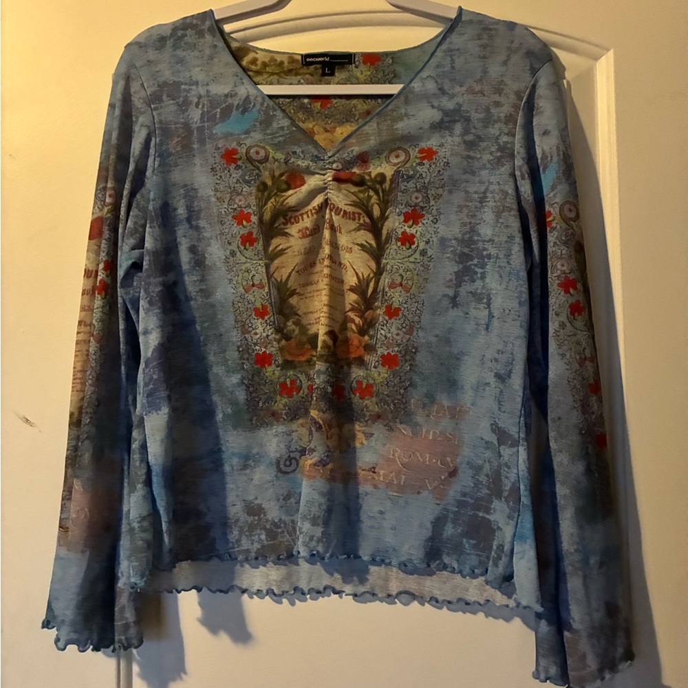 Mesh fairy top